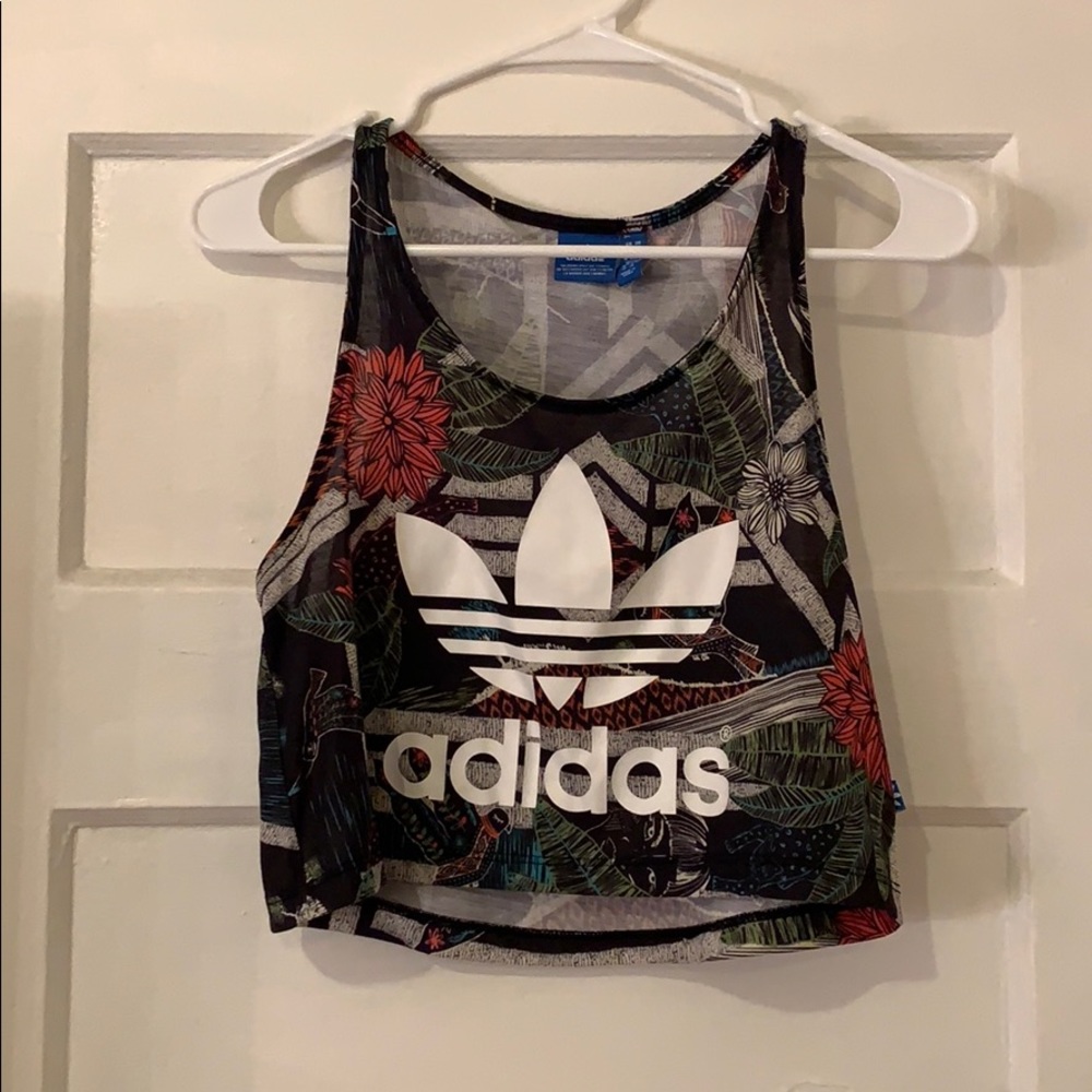 Adidas Tropical Crop Top